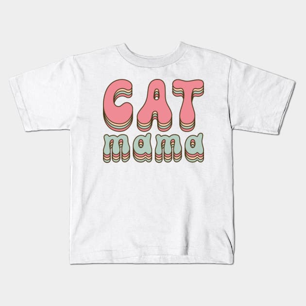 "Cat Mama Tee" Kids T-Shirt by JasonShirt